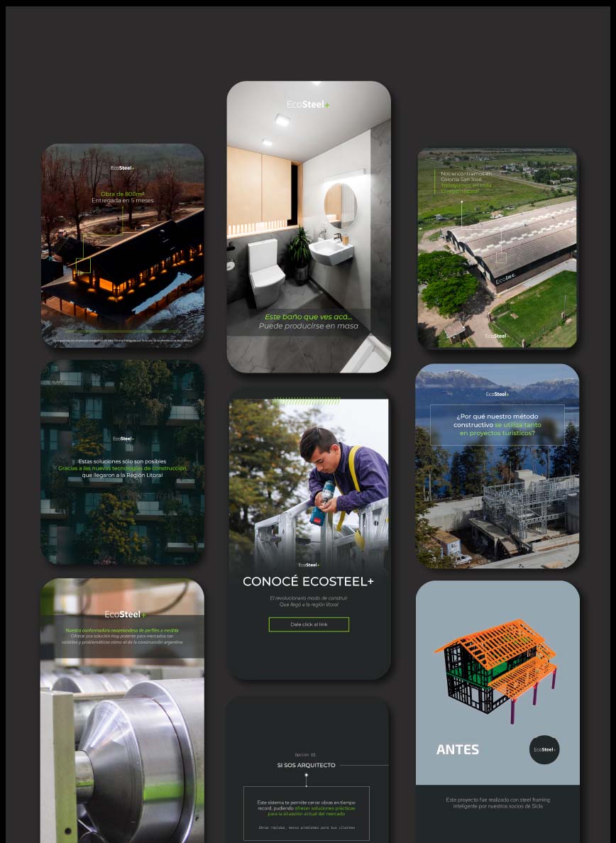 ecostel+ content creation